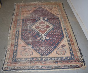 19TH CENT ORIENTAL SCATTER RUG