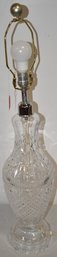 31 1/2' WATERFORD CRYSTAL TABLE LAMP