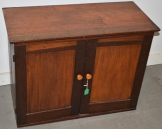 SM. PINE 2 DOOR CABINET