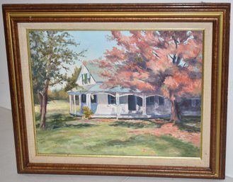 ANN CROSS OIL PAINTING