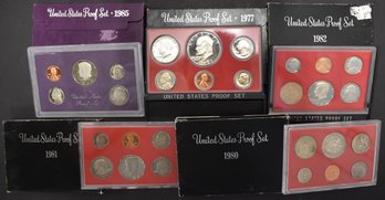 (5) U.S. PROOF SETS