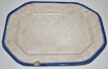16' BLUE LEEDS PLATTER
