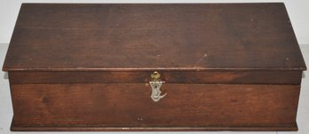 MAHOGANY FLAT TOP BOX