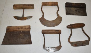 LOT (6) VINTAGE FOOD CHOPPERS