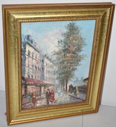 T. CARSON OIL PAINTING