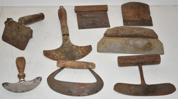 LOT (7) VINTAGE FOOD CHOPPERS