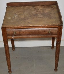 EMPIRE 1 DRAWER STAND W/ GALLERY TOP