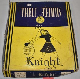 KNIGHT TABLE TENNIS W/ ORIGINAL BOX