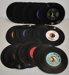 (54) VINTAGE 45 RPM RECORDS
