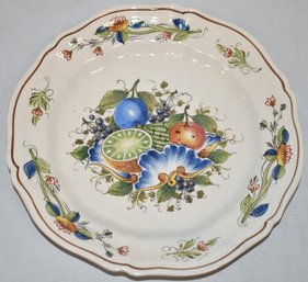 9 1/4' FRENCH FEIANCE PLATE
