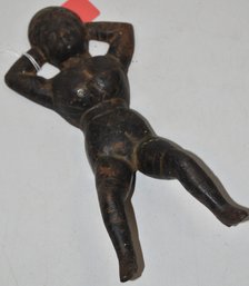 CAST IRON NAUGHTY NELLIE BOOTJACK