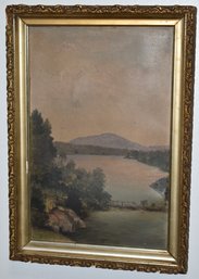 S.W. STEWART OIL PAINTING