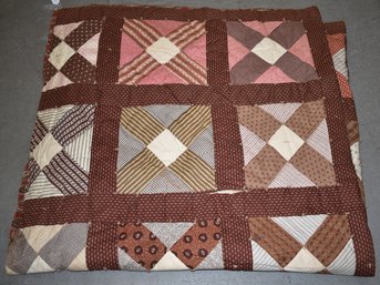 HAND TIED SIGNATURE QUILT