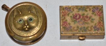 (2) SM. BRASS ANTIQUTIES