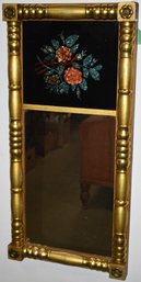 19TH CENT SPLIT COLUMN MIRROR