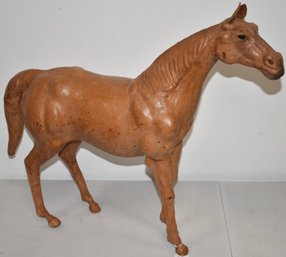 LEATHER HORSE FIGURE