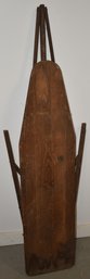 WOODEN FOLDING IRONING BOARD
