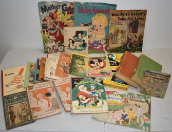 LOT (22) MISC. VINTAGE CHILDRENS BOOKS