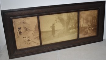 VINTAGE TRIPTIC PRINT