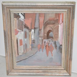 ANN CROSS OIL PAINTING