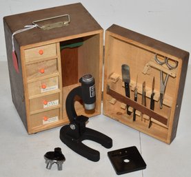 VINTAGE PERFECT MODEL 803 MICROSCOPE