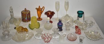 LOT MISC. GLASSWARE