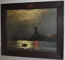 VINTAGE COLORED NAUTICAL LITHOGRAPH