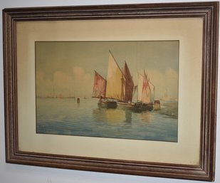 ITALIAN WATERCOLOR PAINTING