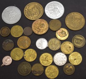 (26) MISC MEDALLIONS