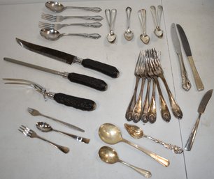 MISC. SILVERPLATED FLATWARE