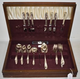 GORHAM SILVERPLATED FLATWARE SET
