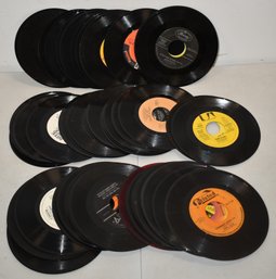(55) VINTAGE 45 RPM RECORDS