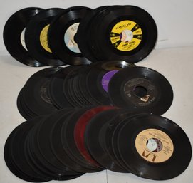 (52) VINTAGE 45 RPM RECORDS