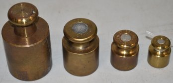 SET (4) GRASS SCALE WEIGHTS