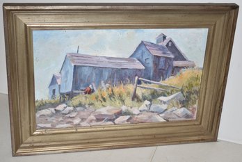 ANN CROSS OIL PAINTING