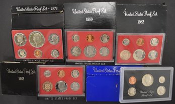 (5) U.S. PROOF SETS