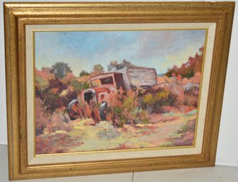 ANN CROSS OIL PAINTING