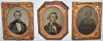 (3) EARLY AMBROTYPES