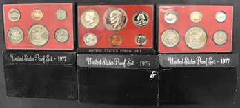 (3) U.S. PROOF SETS