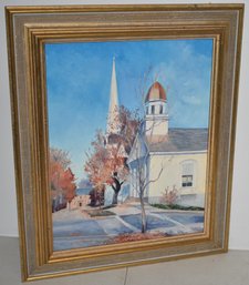 ANN CROSS OIL PAINTING