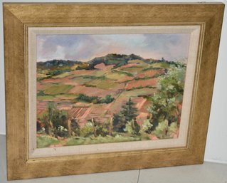 ANN CROSS OIL PAINTING
