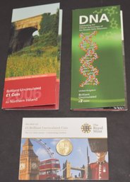 (3) FOREIGN COIN BOOKLETS