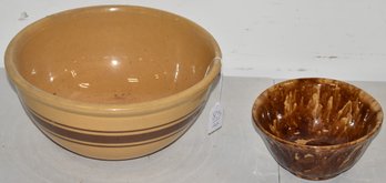 (2) VINTAGE MIXING BOWLS