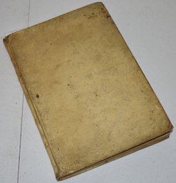 EARLY ITALIAN BOOK IN VELLUM