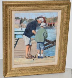 ANN CROSS OIL PAINTING