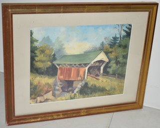 ANN CROSS OIL PAINTING