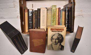 (22) BOOKS ON MUSIC & MUSCIANS