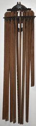 VINTAGE IRON & WOODEN HANGING DRYING RACK