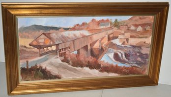 ANN CROSS OIL PAINTING
