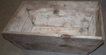 WOODEN TROUGH